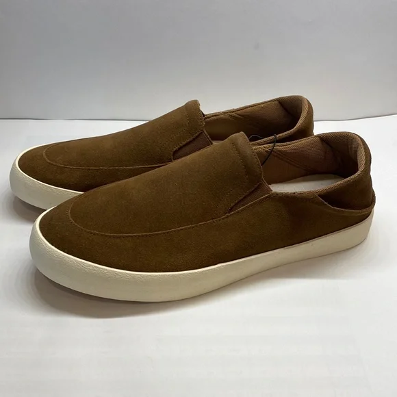 Staheekum Size 9.5 M FLIPSIDE Brown Suede Slip On Loafers New Men\'s Shoes Staheekum Size 9.5 M FLIPSIDE Brown Suede Slip On Loafers  main image 2